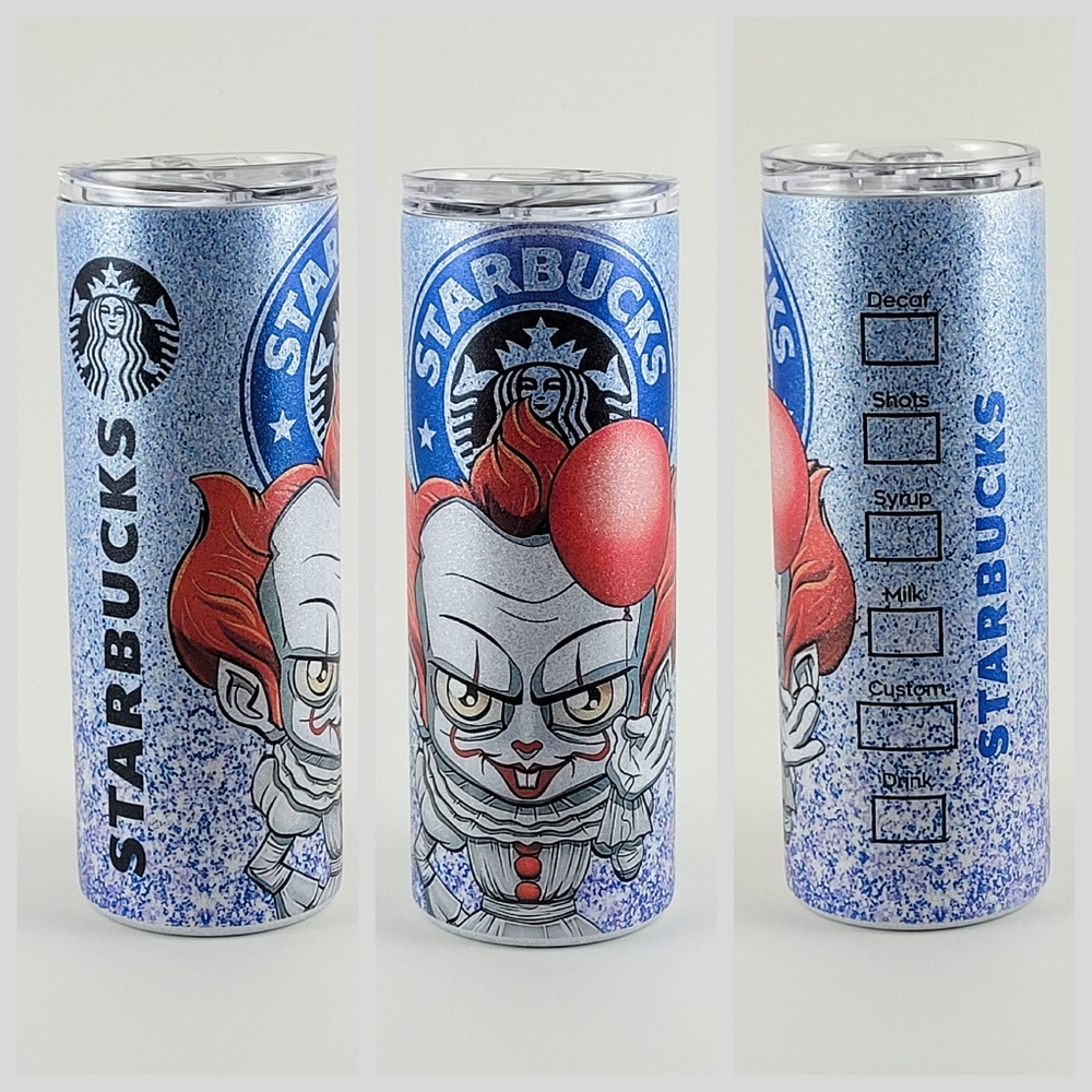 Pennywise Starbucks 25oz Glitter Tumbler